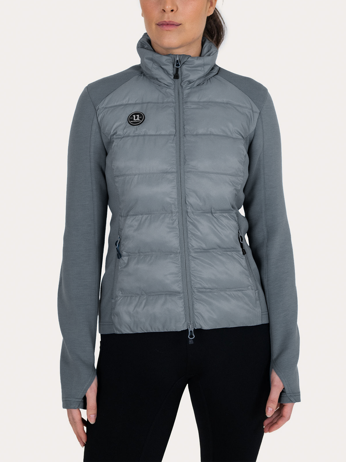 Uhip Everyday Hybrid Hoodie Turbulence Grey – photograph 1 #color_turbulence-grey