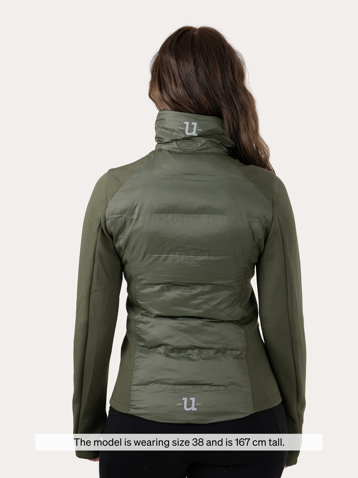 Uhip Everyday Hybrid Hoodie Deep Green – photograph 3 