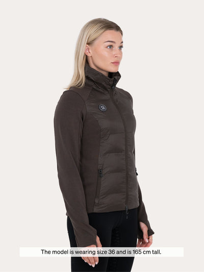Uhip Everyday Hybrid Hoodie Ash Brown – photograph 3 
