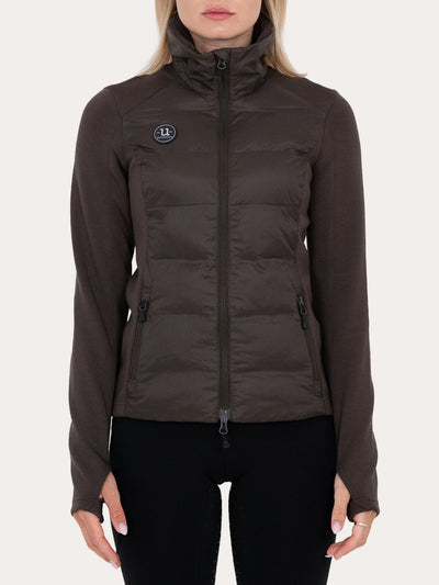 Uhip Everyday Hybrid Hoodie Ash Brown – photograph 1 