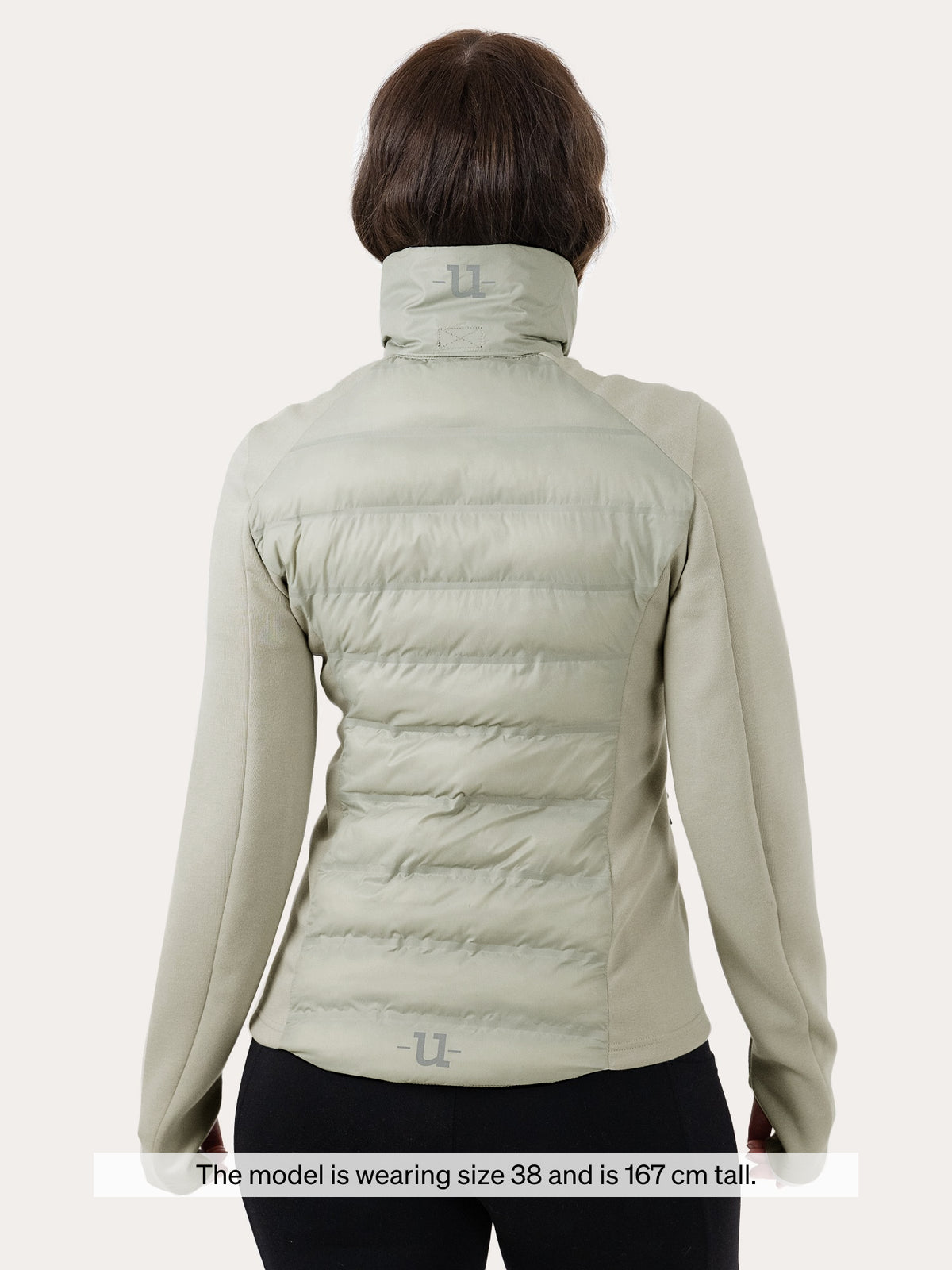 Uhip Everyday Hybrid Hoodie Soft Sage – photograph 3 