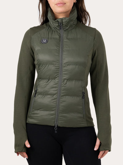 Uhip Everyday Hybrid Hoodie Deep Green – photograph 1 