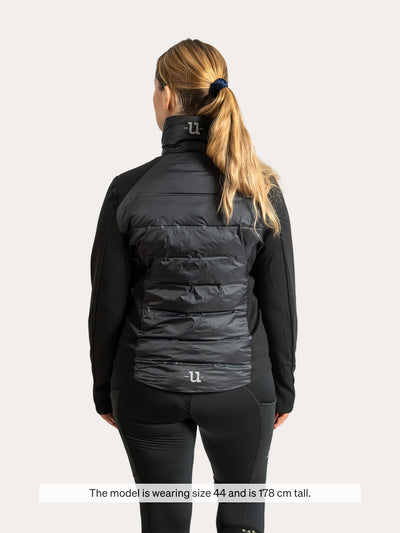Uhip Everyday Hybrid Hoodie Jet Black – photograph 4 