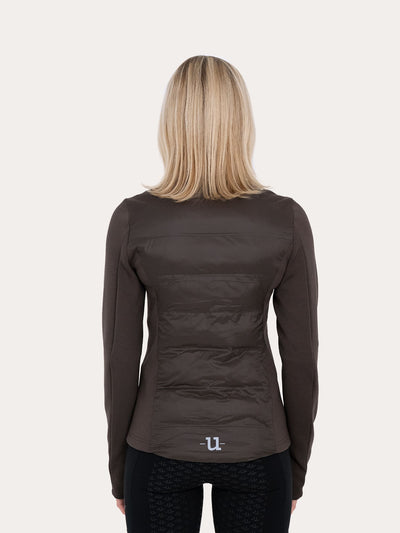 Uhip Everyday Hybrid Hoodie Ash Brown – photograph 4 
