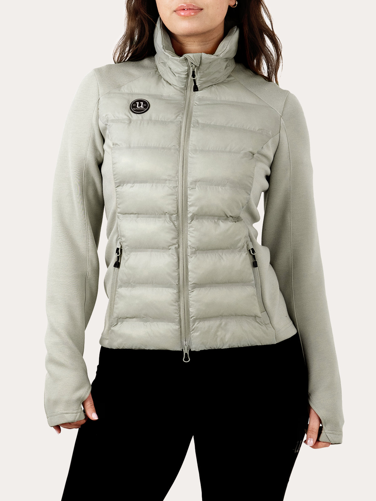 Uhip Everyday Hybrid Hoodie Soft Sage – photograph 1 