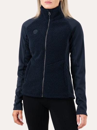 Uhip Cozy Pile Hybrid Jacket in Midnight – photograph 1 