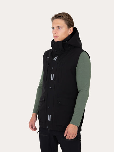 Uhip Men's Regular Pro Dog Trainer Vest in Jet Black – product photograph 8 