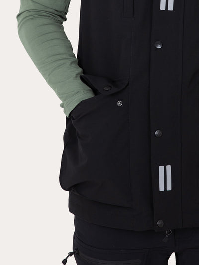 Uhip Men's Regular Pro Dog Trainer Vest in Jet Black – product photograph 7 