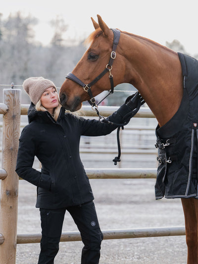 Uhip Hailey Insulated Rain Jacket Jet Black – photograph 4 
