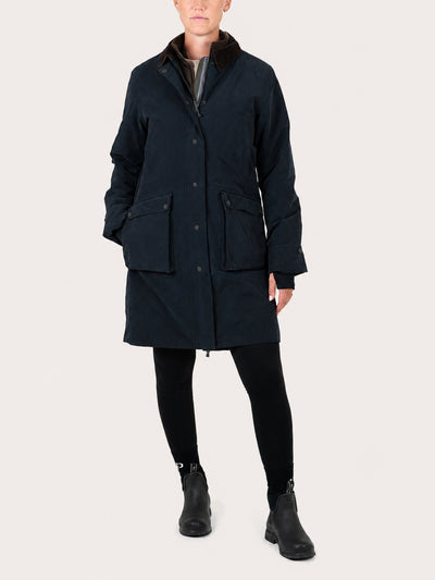 Uhip Field Coat in Jet Black – product photograph 1 