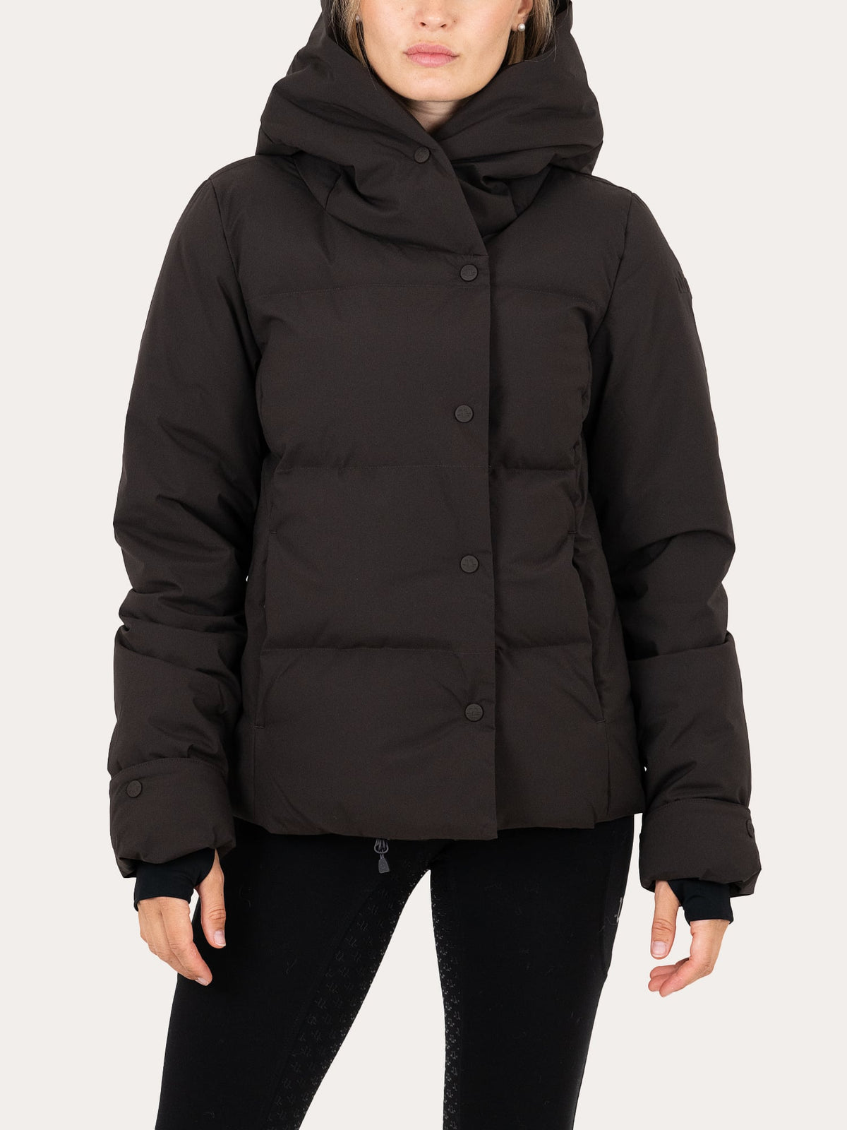 Uhip Storm Short Jacket Ganache Dark Brown – photograph 1 