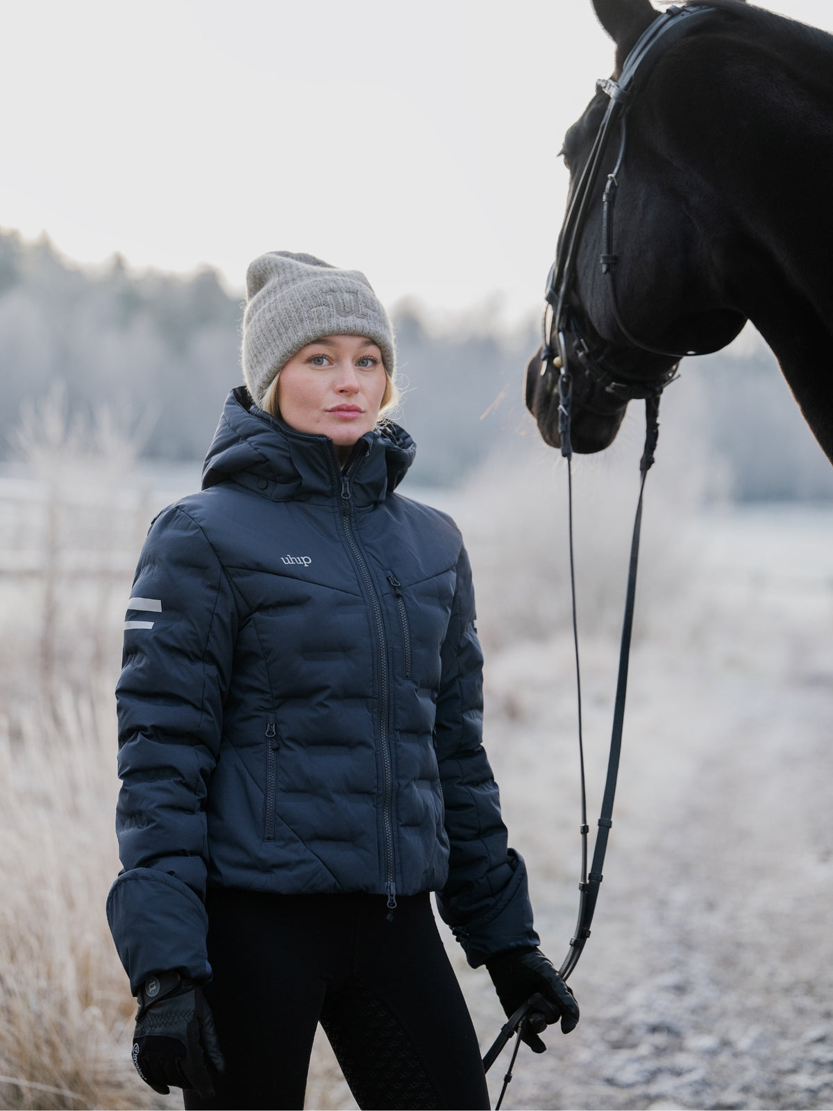Uhip Ice Jacket 2.0 in Blue Graphite – product photograph 7 