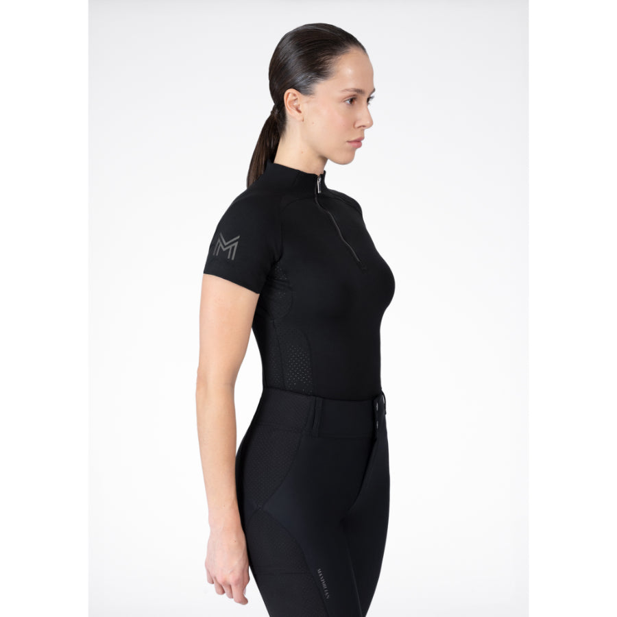 Aero Short Sleeve Base Layer (Black)