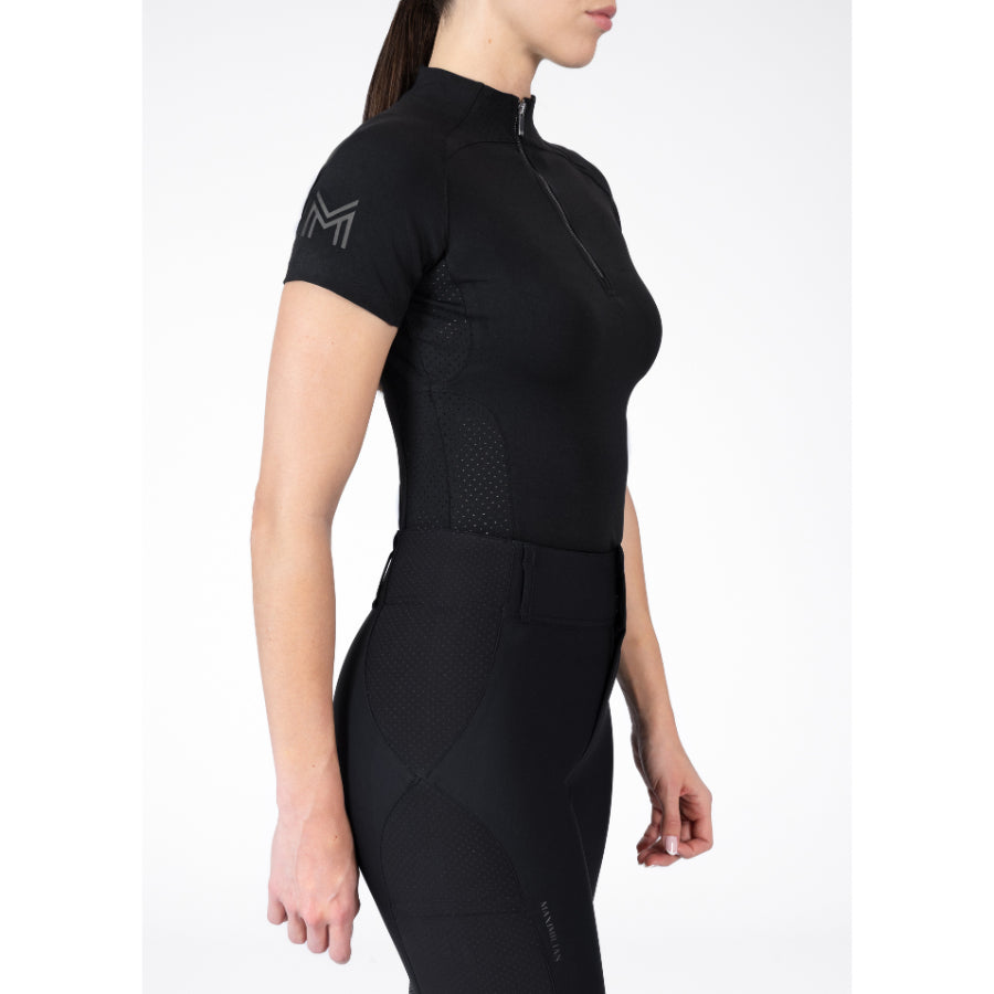 Aero Short Sleeve Base Layer (Black)