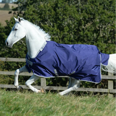 Bucas Atlantic Turnout horse rug with Click’n Go front closure and shoulder darts