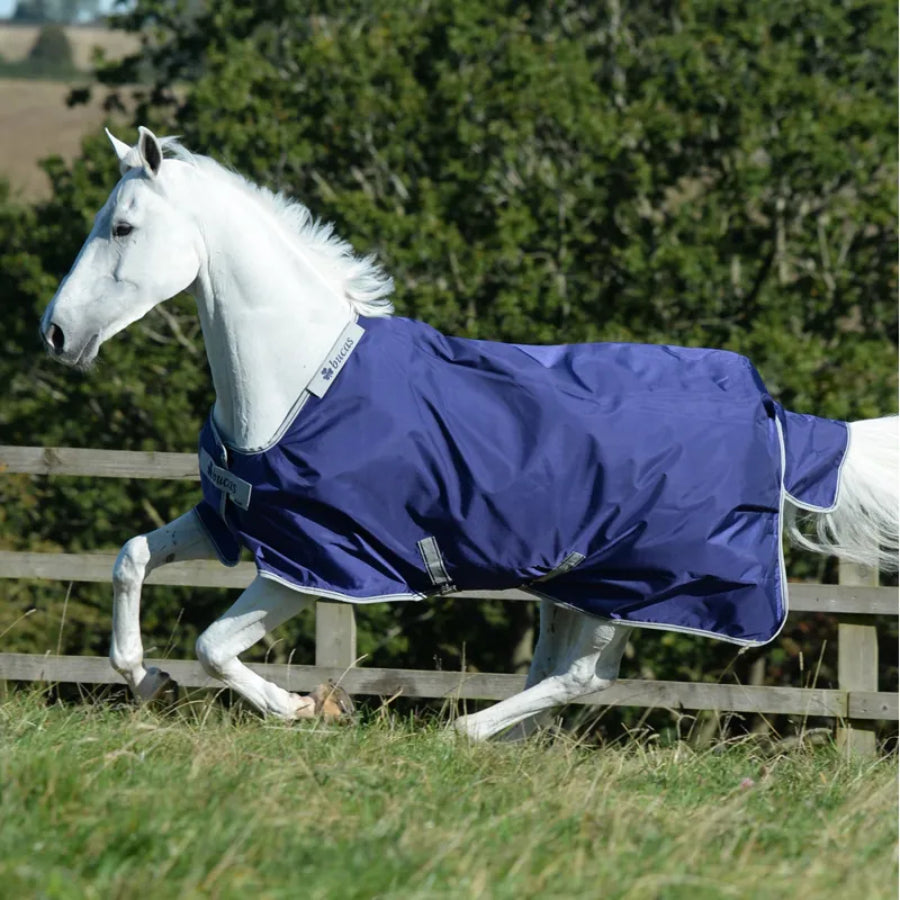 Bucas Atlantic Turnout horse rug with Click’n Go front closure and shoulder darts