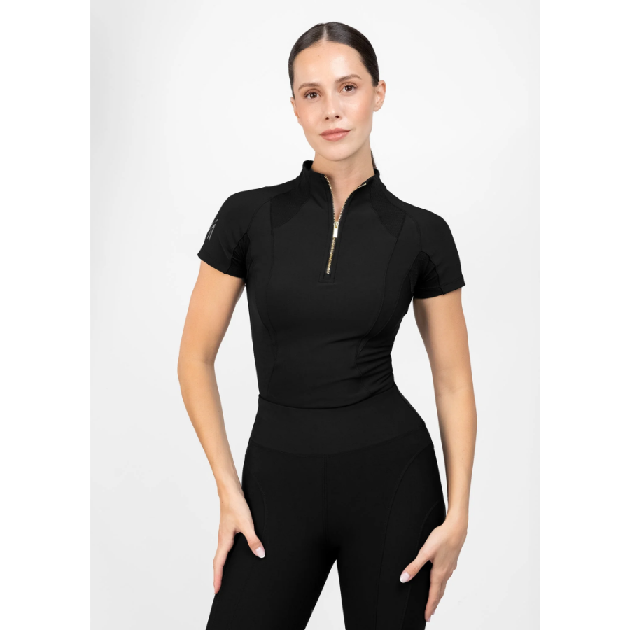 Aero Short Sleeve Base Layer (Black)