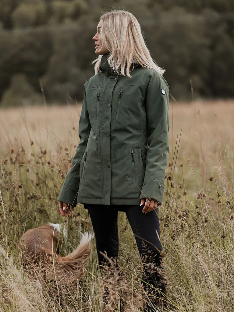 Uhip Rainy Jacket 2.0  Women’s Waterproof Riding Jacket – Jet Black