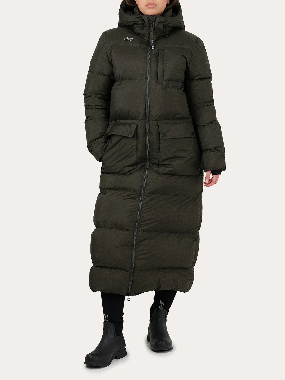Uhip Arctic Extended Coat – Women's Extra Long Winter Riding and Outdoor Coat