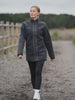 Uhip Windstopper Pile Long Jacket #color_turbulence-grey